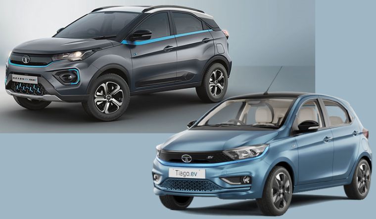 Tata Motors has slashed the prices of the EV versions of its sub-compact SUV Nexon and hatchback Tiago 